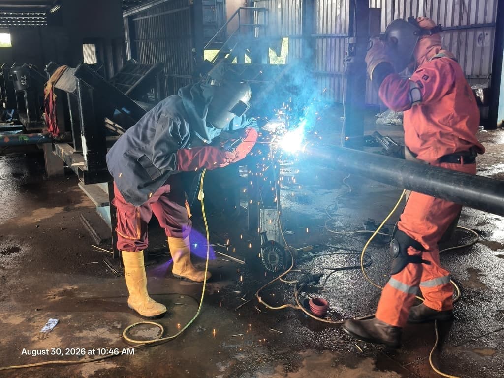 Flowline welding