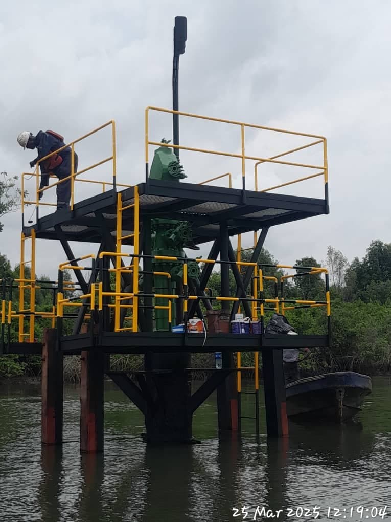 Wellhead platform revamp